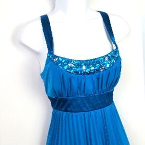 Short Teal PROM-Party Dress